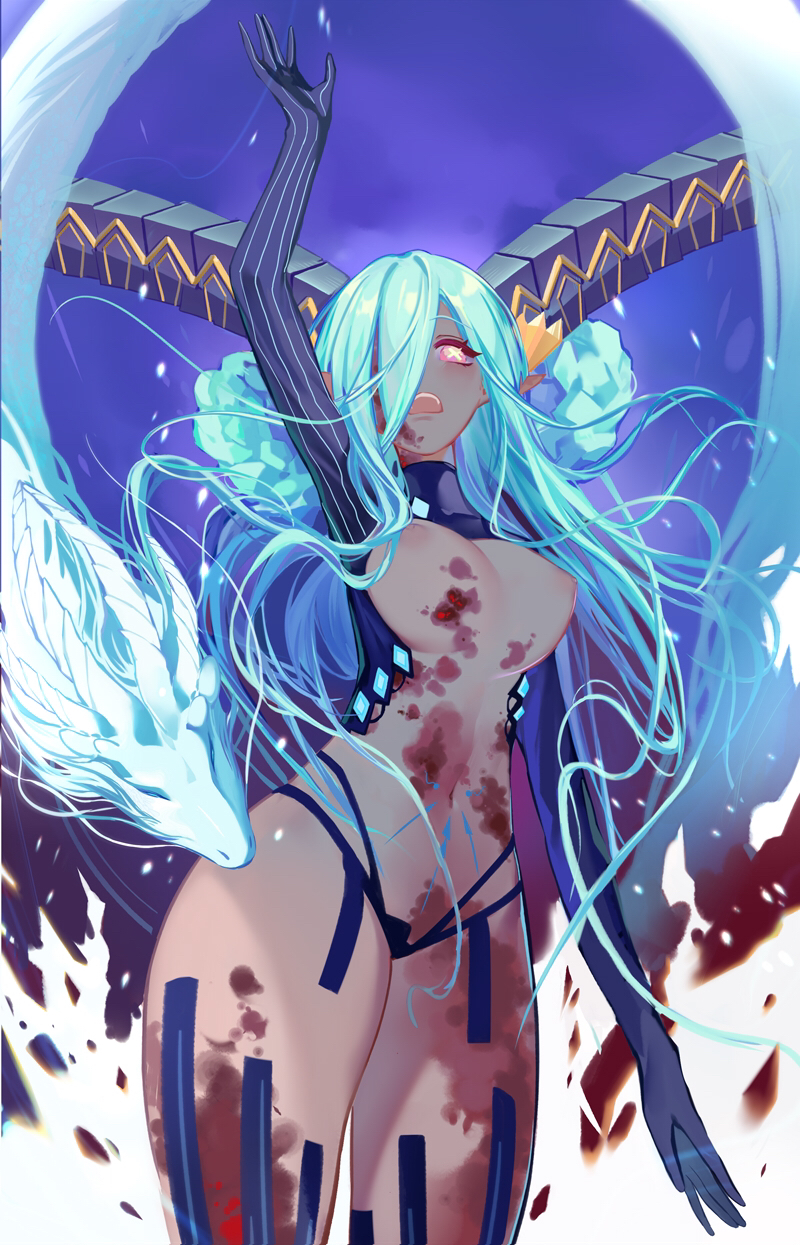 tiamat (fate and 1 more) drawn by lulu3677