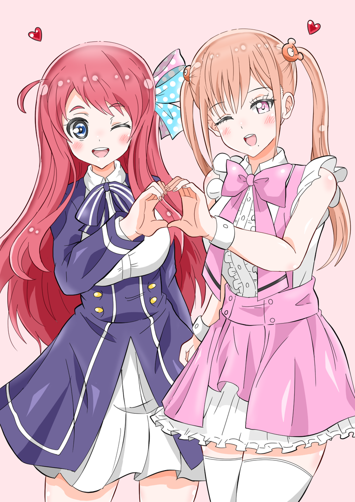 minamoto sakura, hondo kaede, and igarashi reo (zombie land saga and 1 more) drawn by eggman_(ni_tamagoex)
