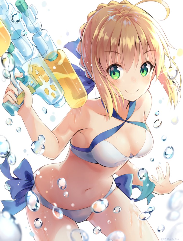 artoria pendragon (fate and 1 more) drawn by nonono_(nononotea)