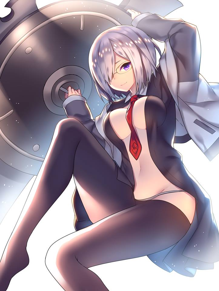 mash kyrielight (fate and 1 more) drawn by sora_72-iro
