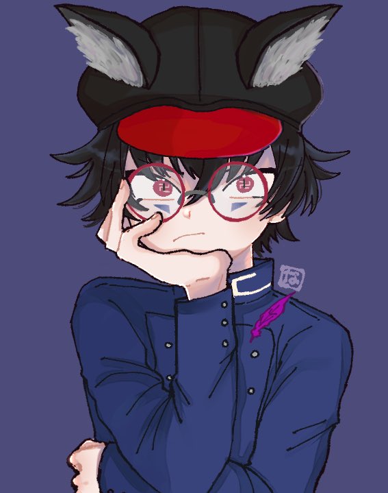 zilch alexander (master detective archives: rain code) drawn by nanuti_kun