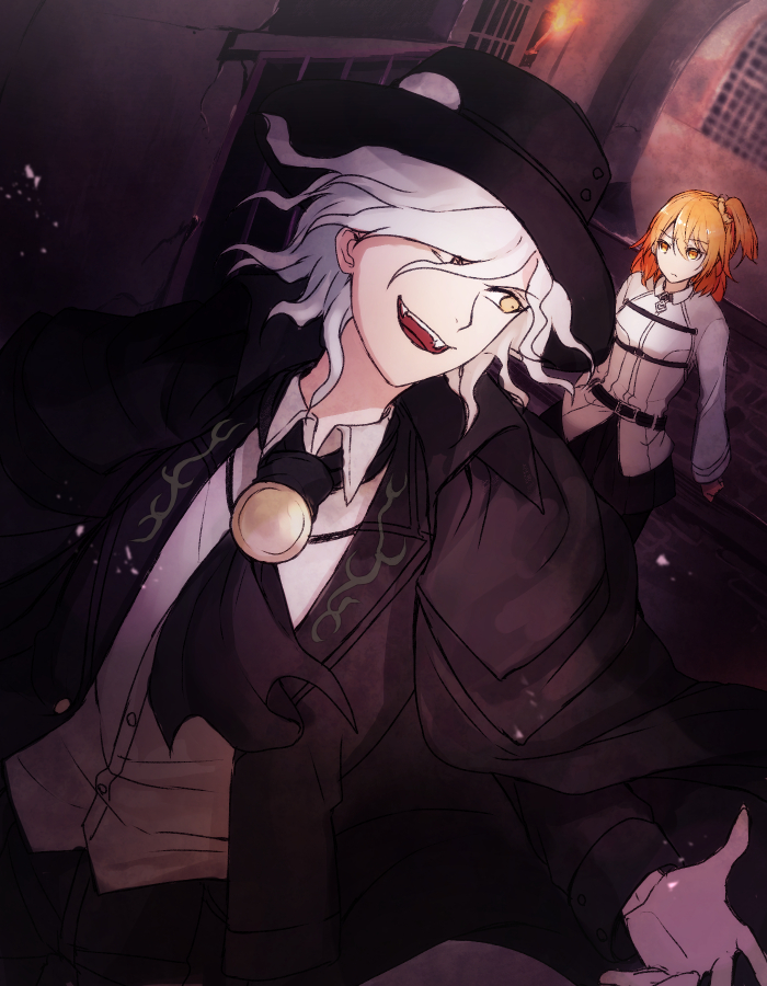 fujimaru ritsuka and edmond dantes (fate and 1 more) drawn by uraha