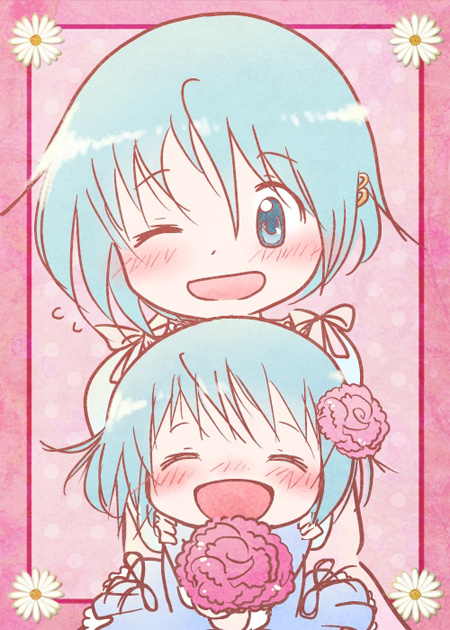 miki sayaka (mahou shoujo madoka magica) drawn by ohagi