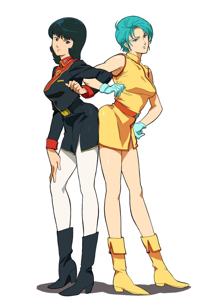fa yuiry and four murasame (gundam and 1 more) drawn by o/p.com