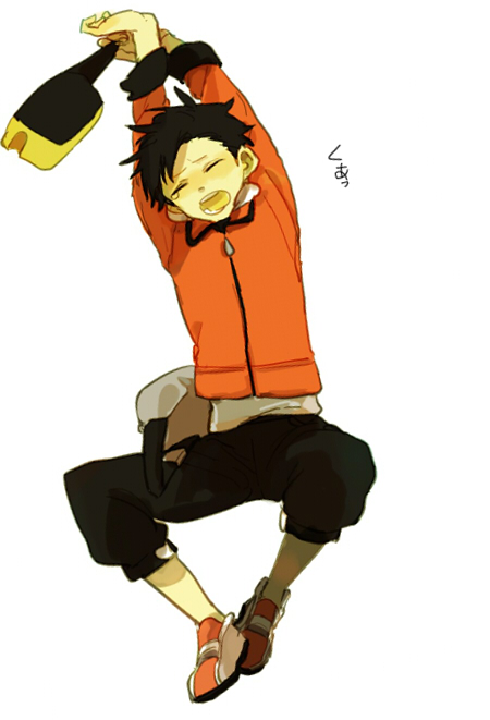 ethan (pokemon and 1 more) drawn by tomtomjm