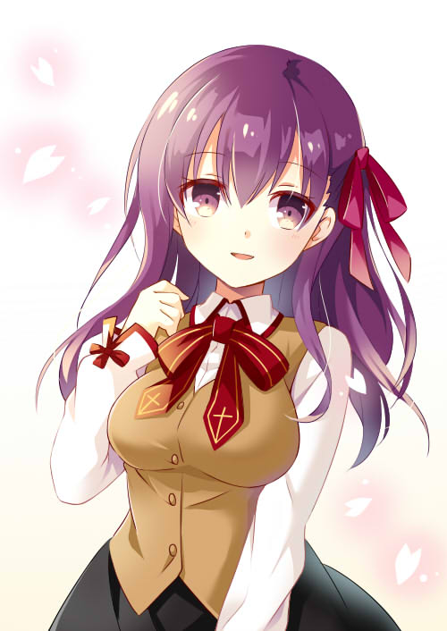 matou sakura (fate and 1 more) drawn by sirokuma_shake