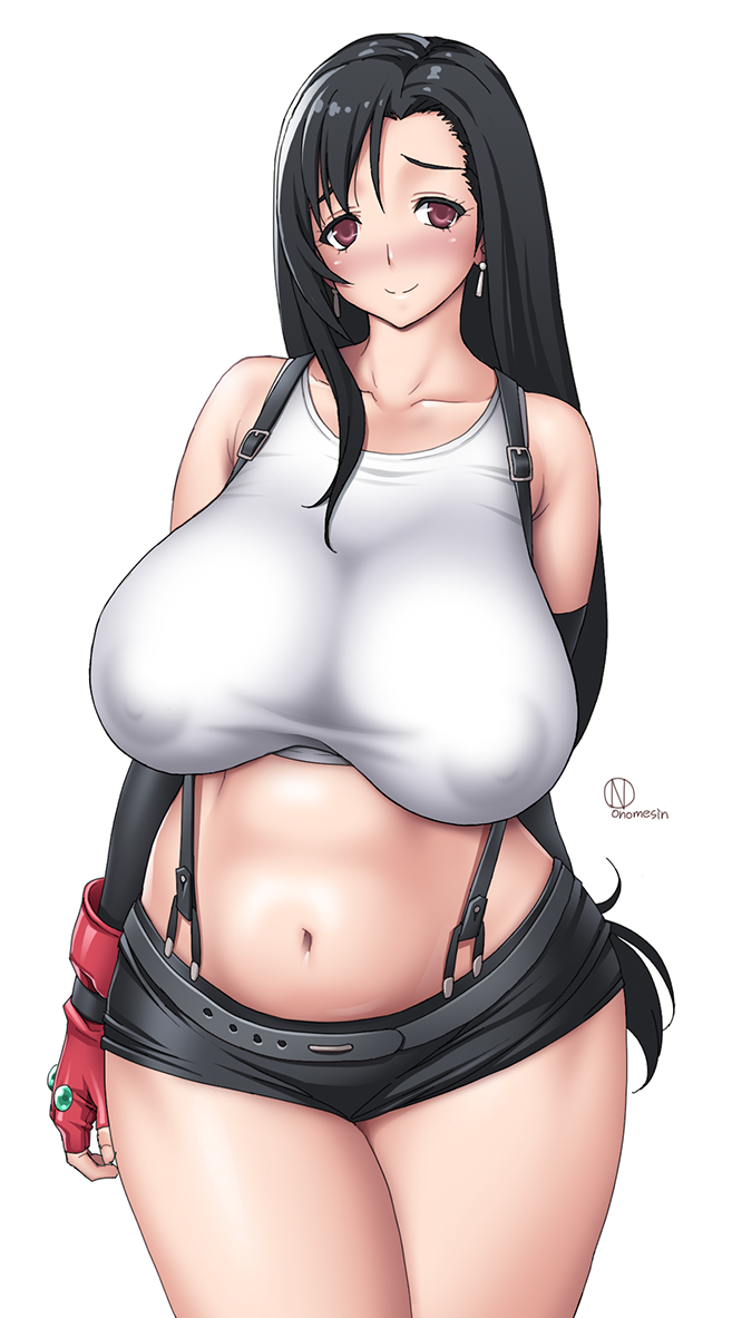 tifa lockhart (final fantasy and 1 more) drawn by onomeshin