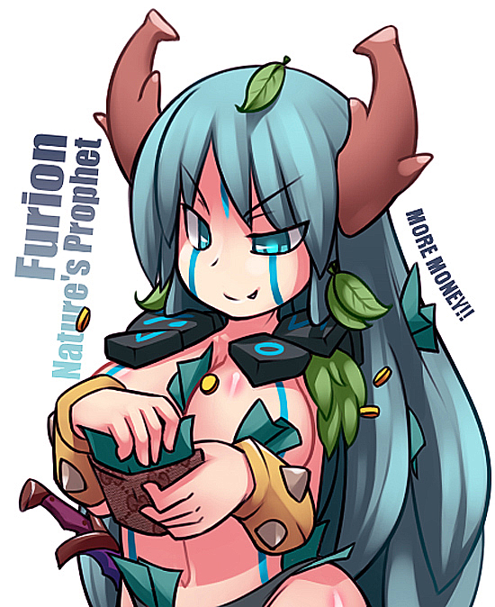 nature's prophet (dota and 1 more) drawn by rabbitbrush