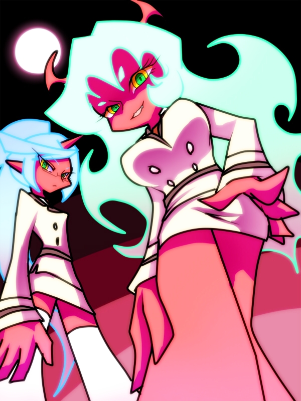 kneesocks and scanty (panty & stocking with garterbelt) drawn by nabe_(ingenmame)