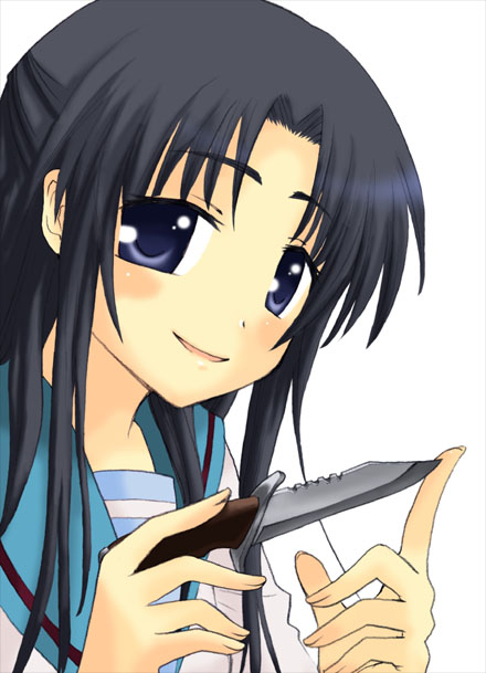 asakura ryoko (suzumiya haruhi no yuuutsu) drawn by saki_chisuzu