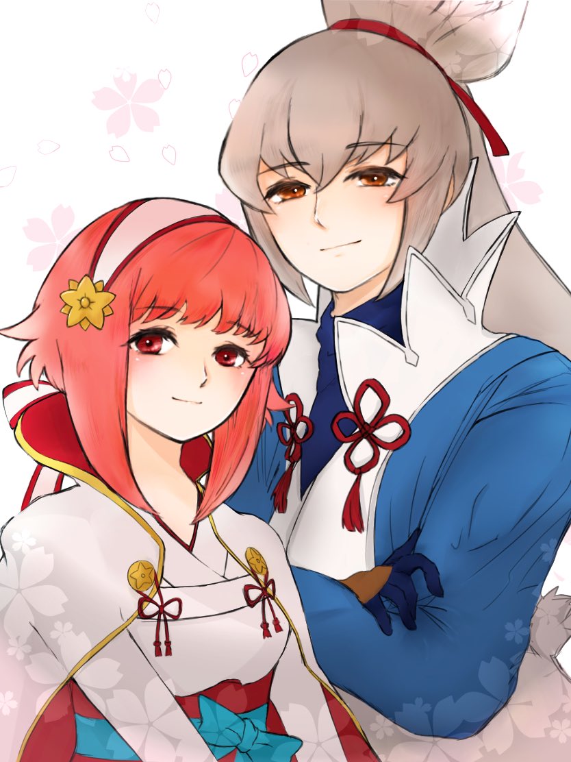 takumi and sakura (fire emblem and 1 more) drawn by iwtb5572