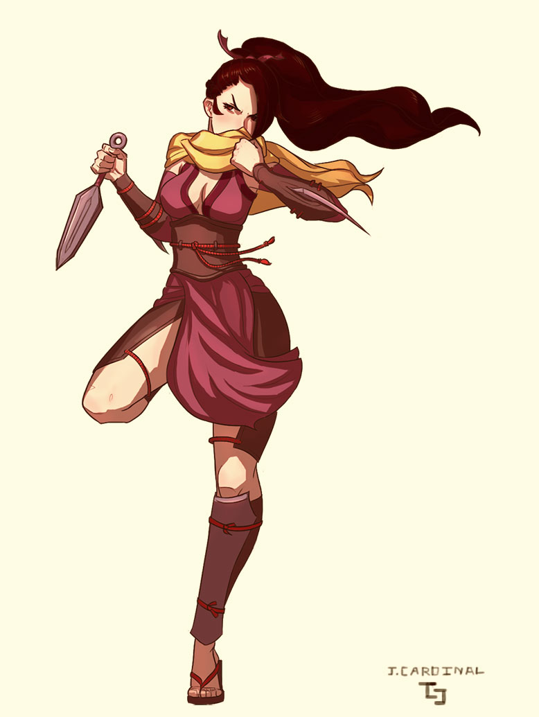 kagero (fire emblem and 1 more) drawn by jacob-arts