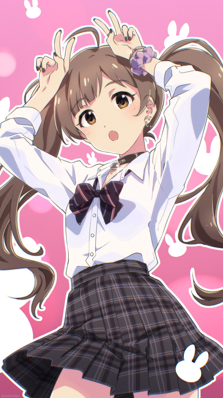 hakozaki serika (idolmaster and 2 more) drawn by yuuki_tatsuya