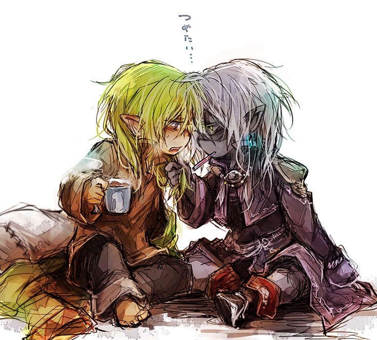 adventurer (final fantasy and 1 more) drawn by fujiwara_akina