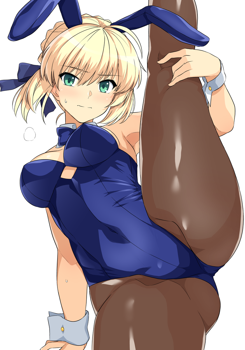 artoria pendragon and saber (fate and 1 more) drawn by haruhisky