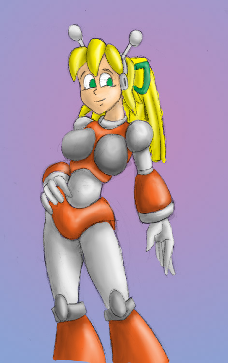 roll and hyper roll (mega man and 1 more) drawn by jason-k
