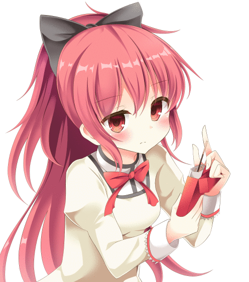 sakura kyoko (mahou shoujo madoka magica) drawn by aibumi