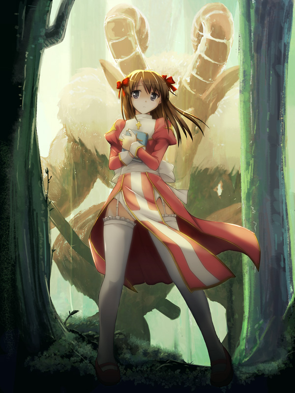 high priest and baphomet (ragnarok online) drawn by ryoumoto_ken