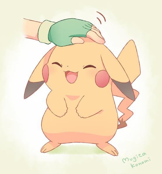 pikachu and ash ketchum (pokemon) drawn by mugita_konomi