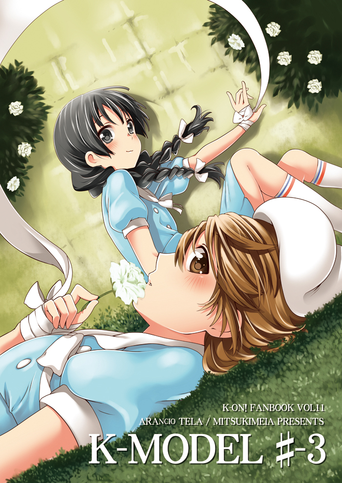 akiyama mio and tainaka ritsu (k-on! and 1 more) drawn by mitsuki_meia