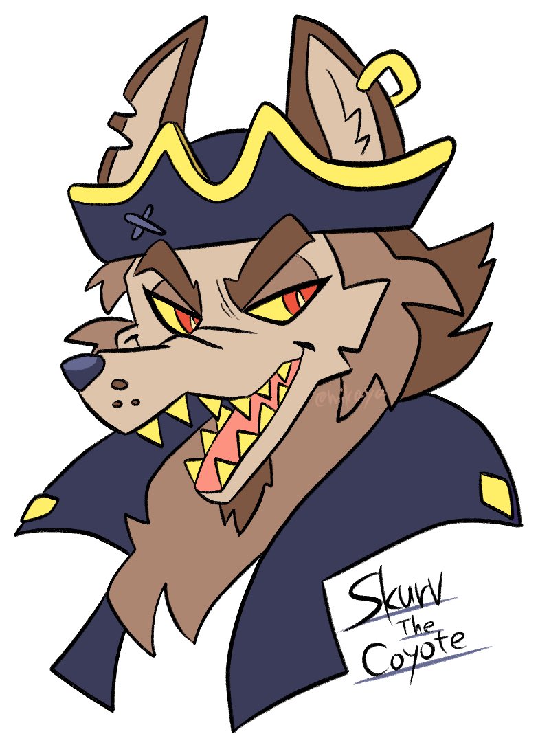 skurv the coyote (indigo park) drawn by mikaya_8