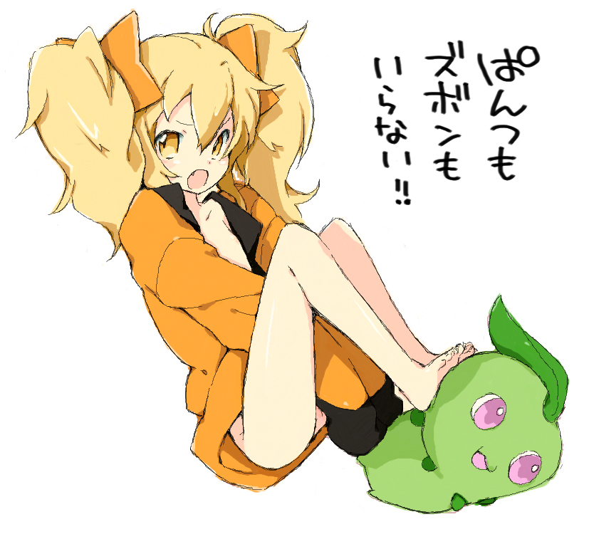 chikorita and shinx (pokemon) drawn by nakamura_sandayo