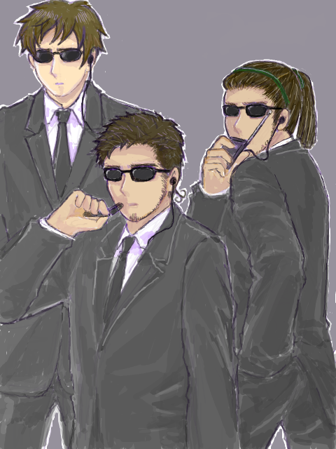 spain, turkey, and cuba (axis powers hetalia) drawn by kurosan