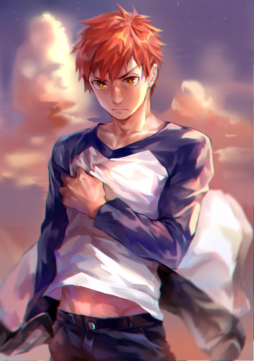 emiya shirou (fate and 1 more) drawn by nianbingzi