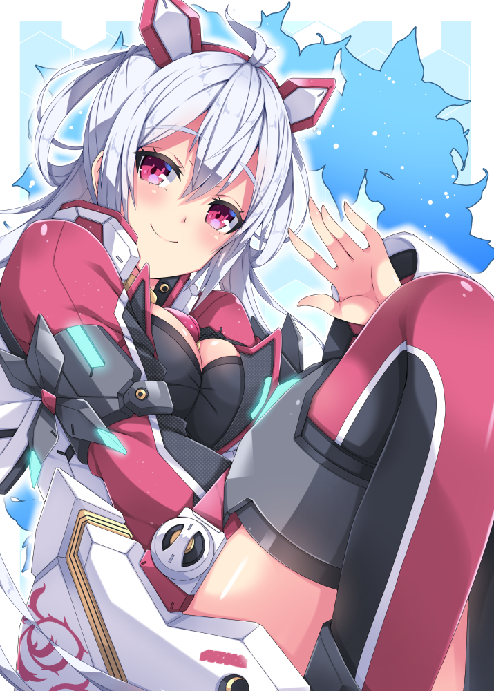 matoi and innocent cluster (phantasy star and 1 more) drawn by milkpanda