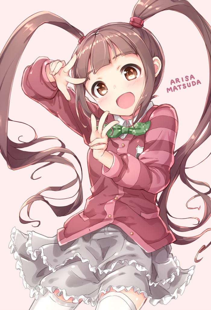matsuda arisa (idolmaster and 1 more) drawn by kuresuku_(lessons)