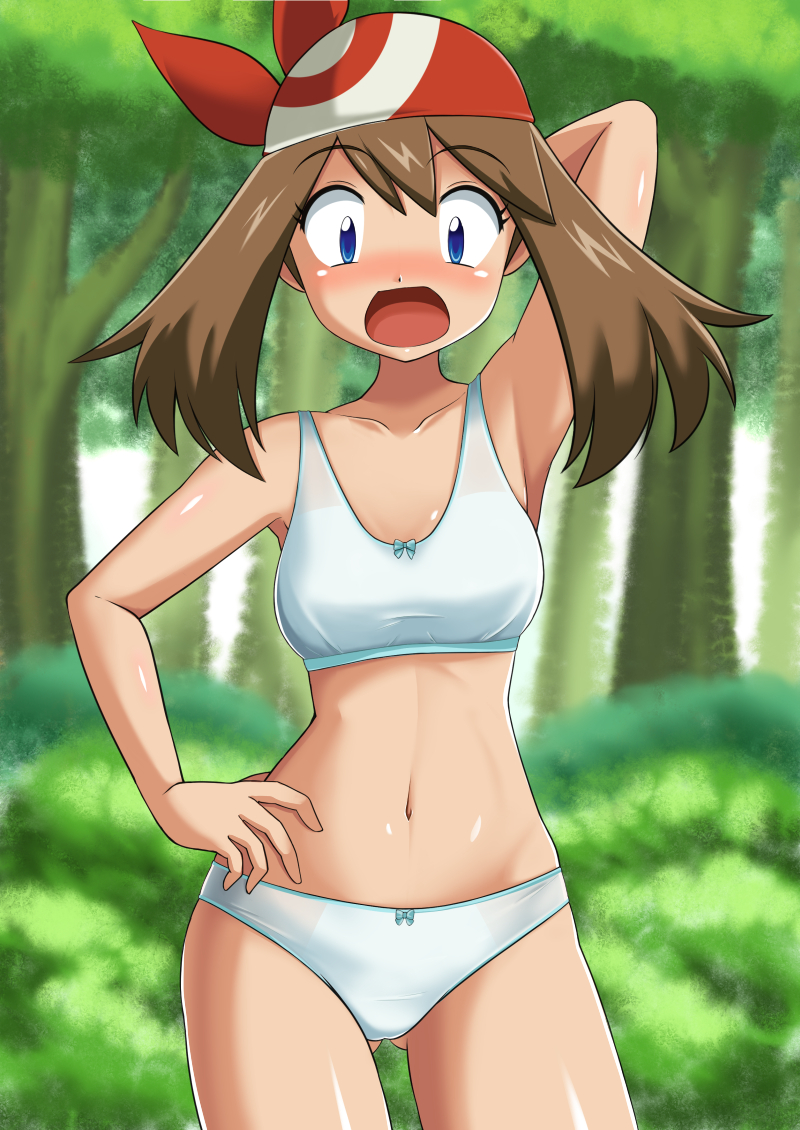 may (pokemon and 1 more) drawn by kohta_(my_page)