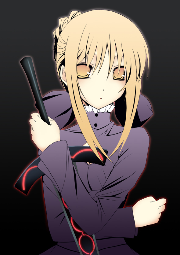 artoria pendragon and saber alter (fate and 2 more) drawn by any_(trueblue)