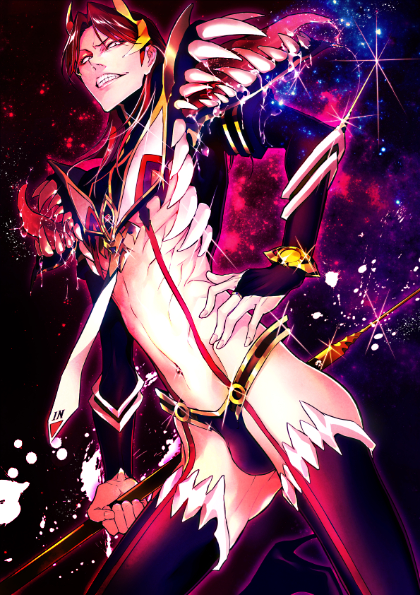 senketsu, ichijou seiya, and the bog (kill la kill and 1 more) drawn by shin'yuu_(nankou_furaku)