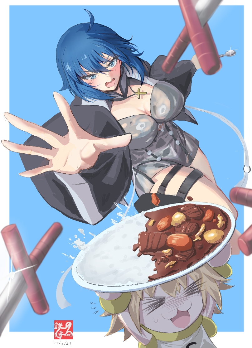 ciel, neco-arc, and mysterious executor c.i.e.l (fate and 3 more) drawn by tetsu_no_samurai