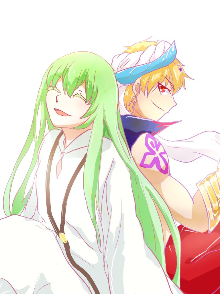 enkidu and gilgamesh (fate and 1 more) drawn by rokki_hero