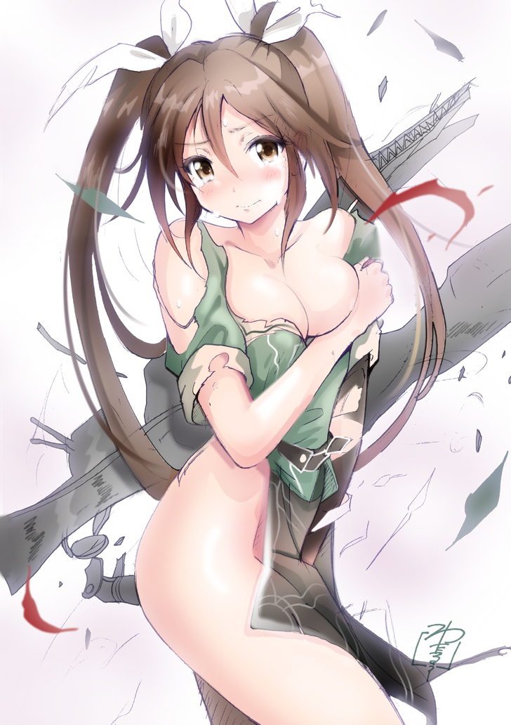 tone and tone kai ni (kantai collection) drawn by yamasaki_wataru