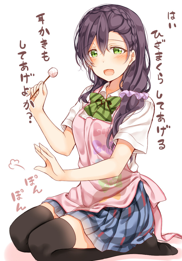 tojo nozomi (love live! and 1 more) drawn by mogu_(au1127)