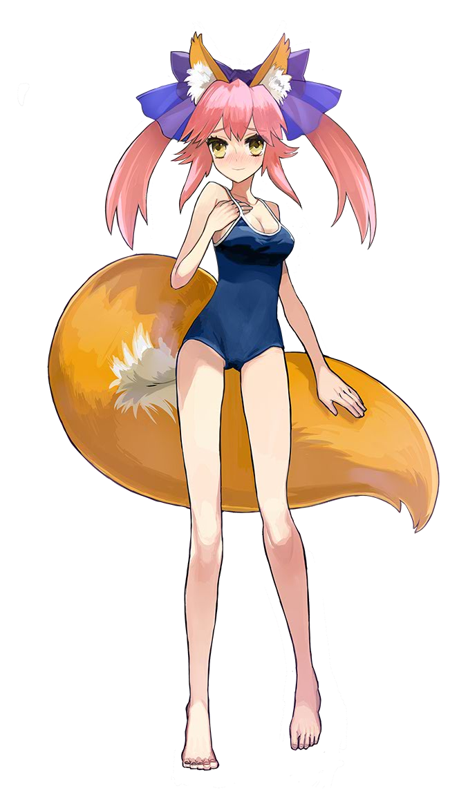 tamamo and tamamo no mae (fate and 1 more) drawn by wada_arco