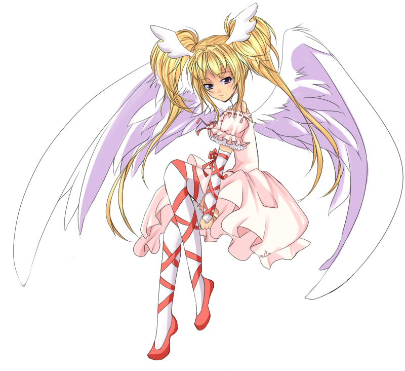 hoshina utau and seraphic charm (shugo chara!) drawn by azusagawa