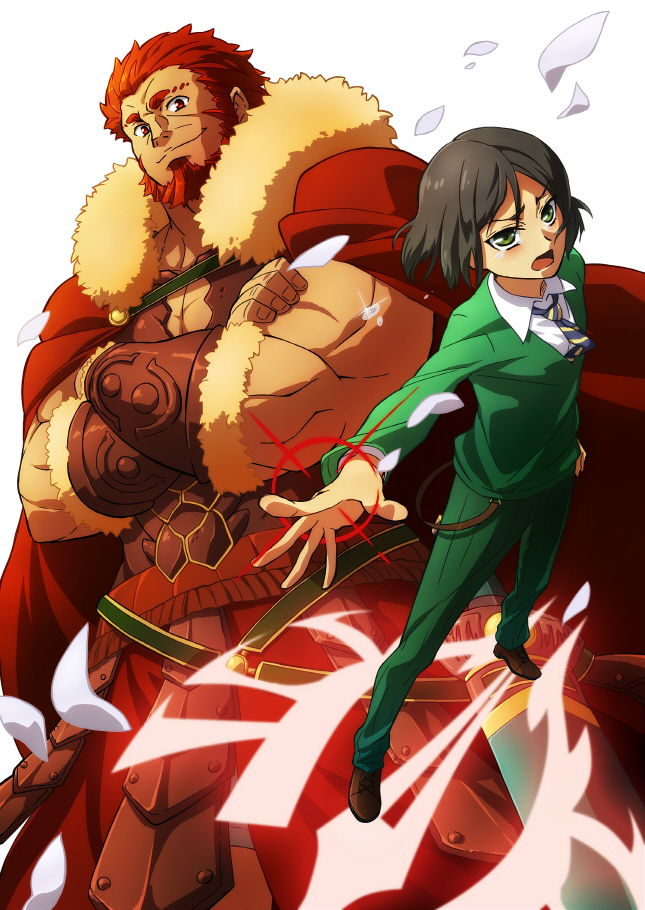 iskandar and waver velvet (fate and 1 more) drawn by oiun