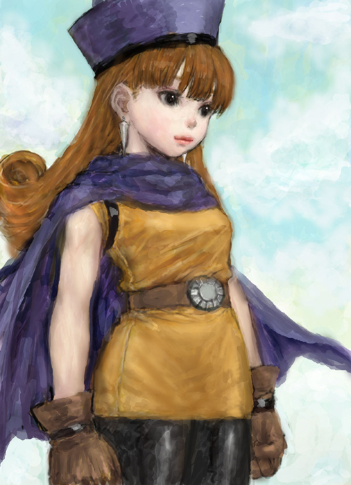 alena (dragon quest and 1 more) drawn by ponsuke_(pon00000)