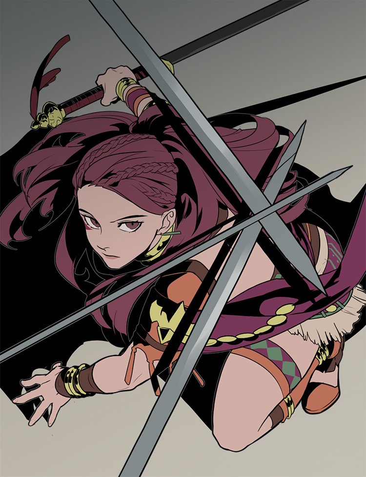 petra macneary (fire emblem and 1 more) drawn by byuub