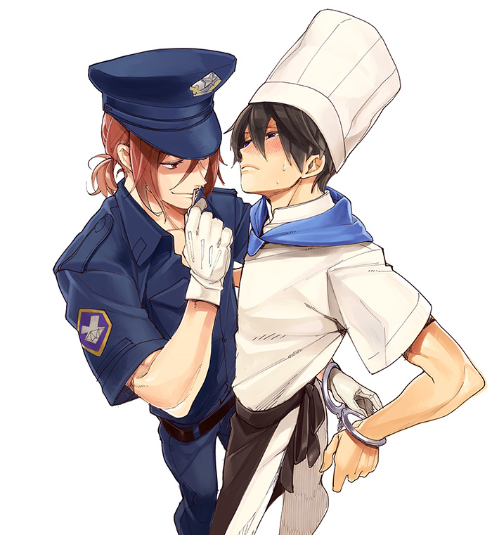 nanase haruka and matsuoka rin (free!) drawn by megumi-square