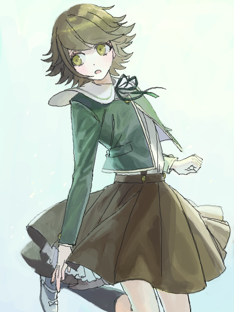 fujisaki chihiro (danganronpa and 1 more) drawn by naoko_(artist)