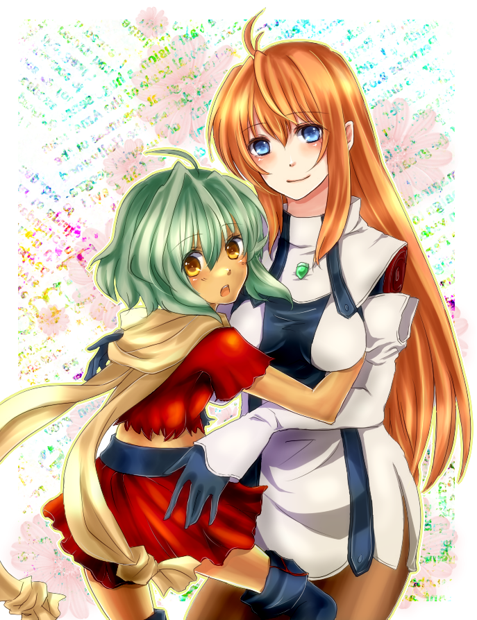 elhaym van houten and emerada (xenogears) drawn by haruto_yuki