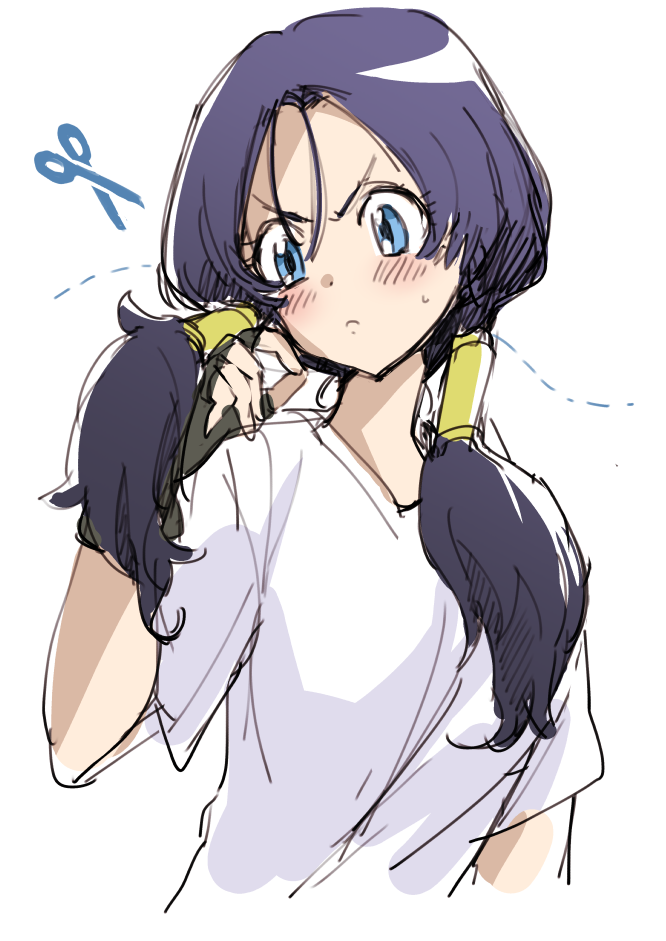 videl (dragon ball and 1 more) drawn by bidarian