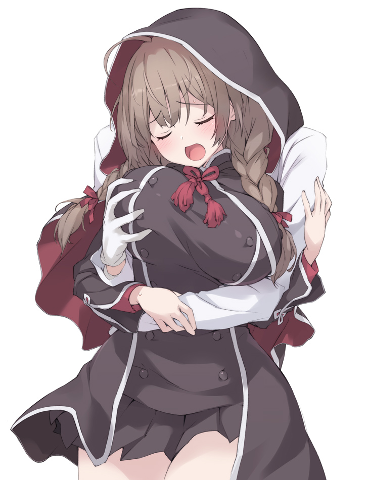 admiral and shinshuu maru (kantai collection) drawn by sakana_(flame_sakana)