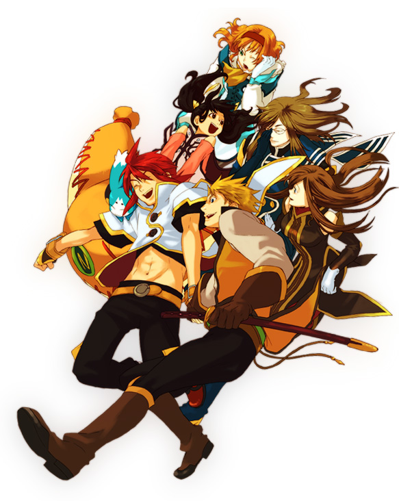 tear grants, luke fon fabre, anise tatlin, natalia luzu kimlasca lanvaldear, jade curtiss, and 3 more (tales of and 1 more)