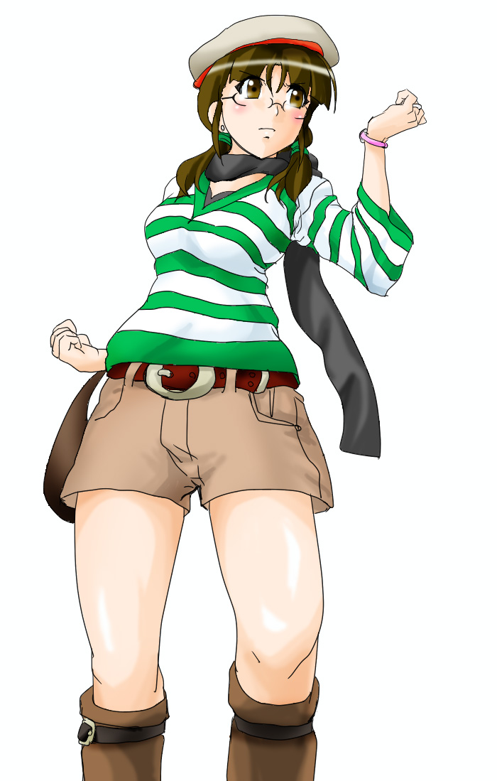 akizuki ritsuko (idolmaster and 1 more) drawn by red_p_(redfrogsplash)