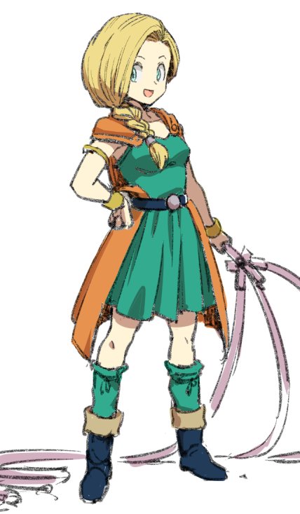 bianca (dragon quest and 1 more) drawn by leon_(mikiri_hassha)
